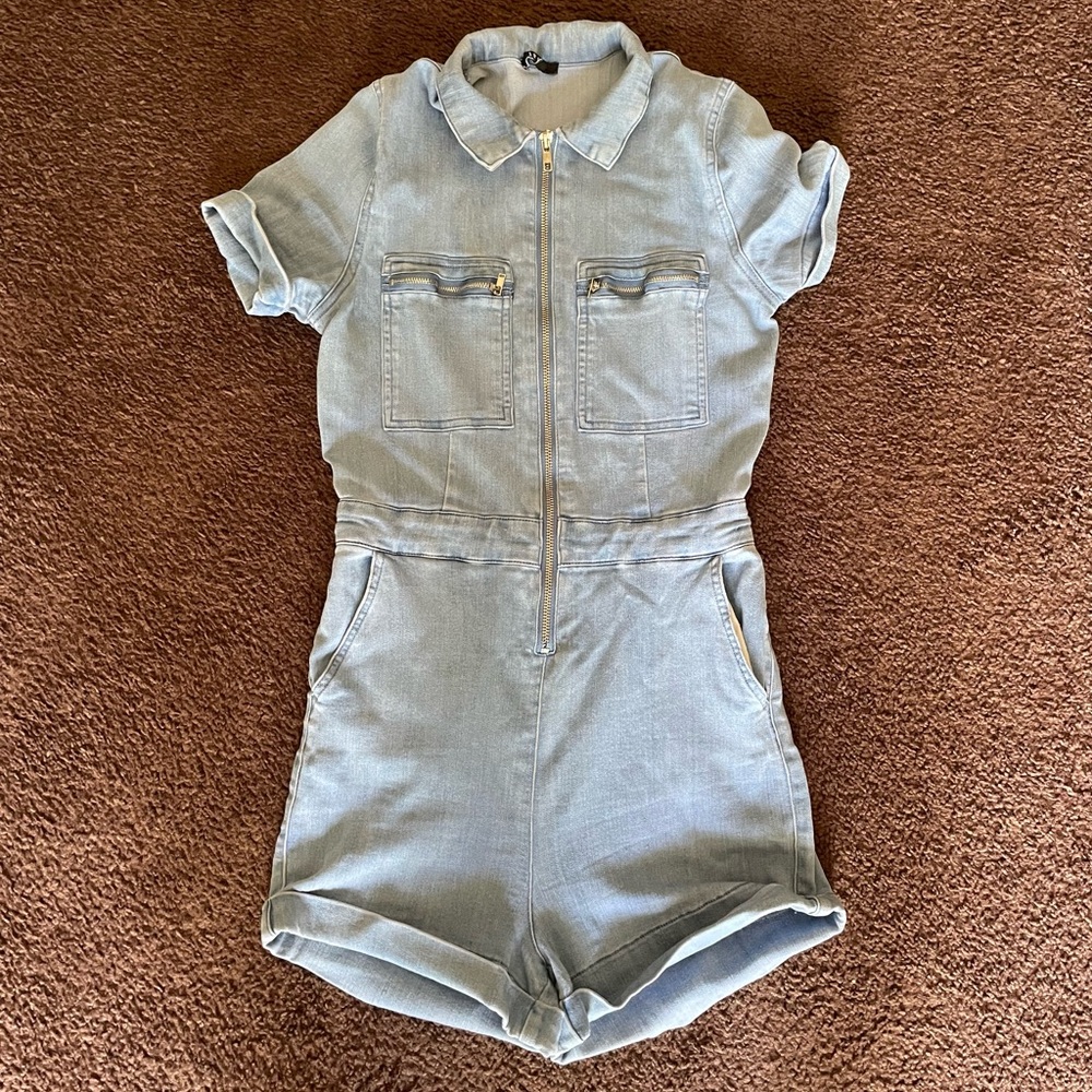 Denim jumpsuit